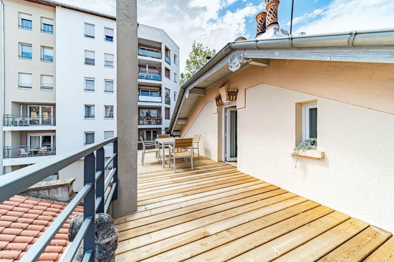 Le Melzet Charmant 4 Pers Avec Terrasse Charpennes Villeurbanne Buitenkant foto